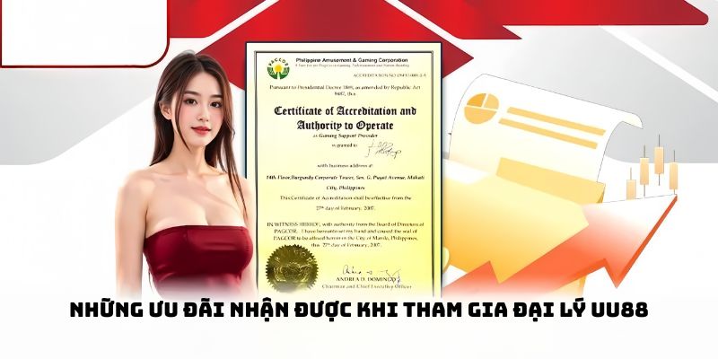 Những ưu đãi nhận được khi tham gia đại lý UU88